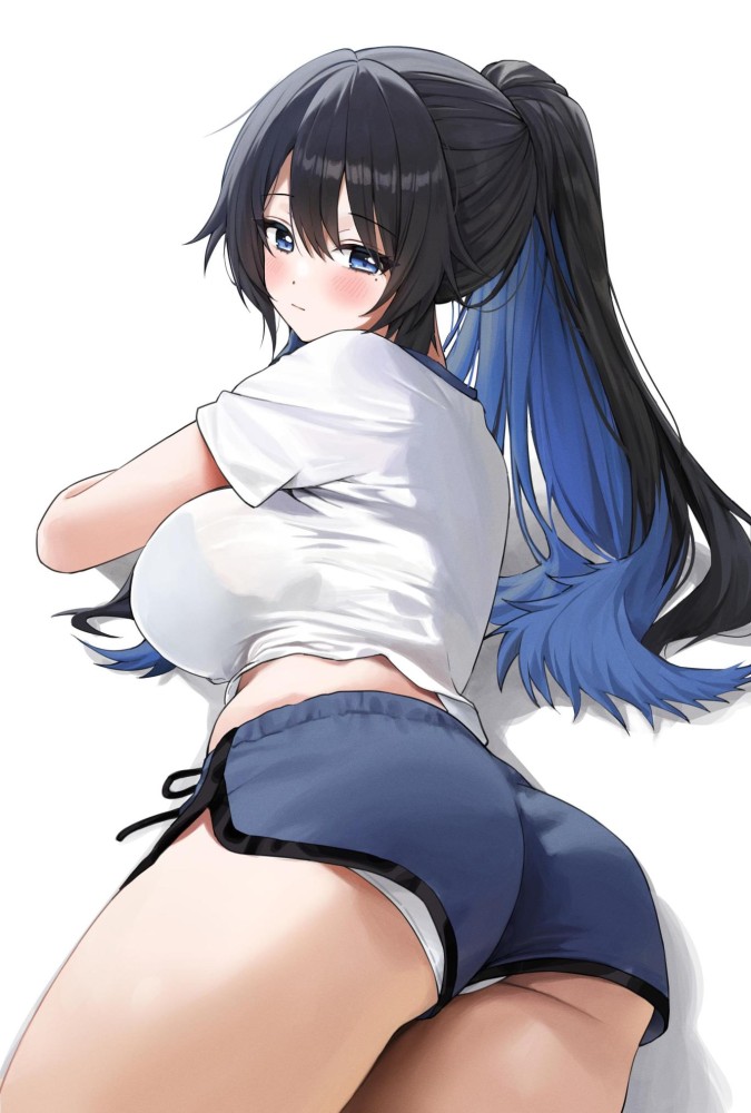 【二次】ポニーテール女子画像　その６